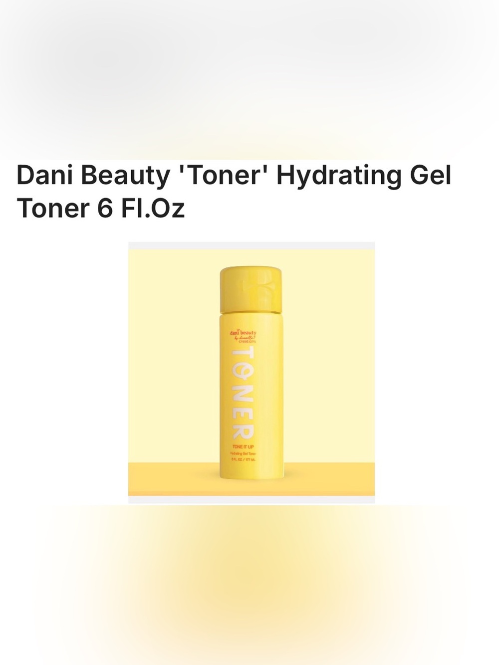 Dani Beauty TONER Bundle, face mask & more - Picture 4 of 7